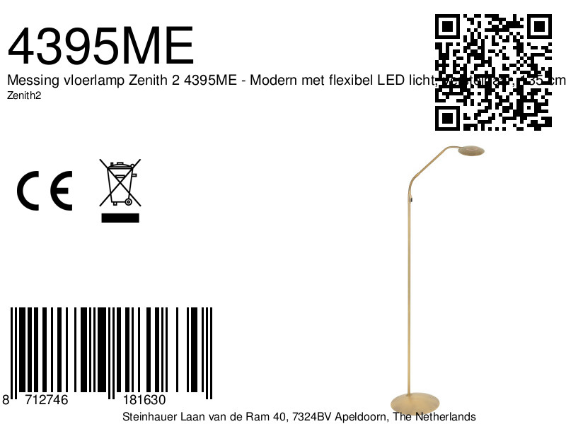 lámparadepiedelatónzenith2conluzledflexiblesteinhauer-8a