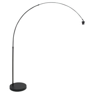mexlite-lámparadepie-flair-negro-metal-luminariaindividual-e27-4600zw-1