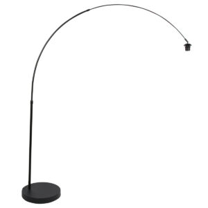 mexlite-lámparadepie-flair-negro-metal-luminariaindividual-e27-4600zw-1