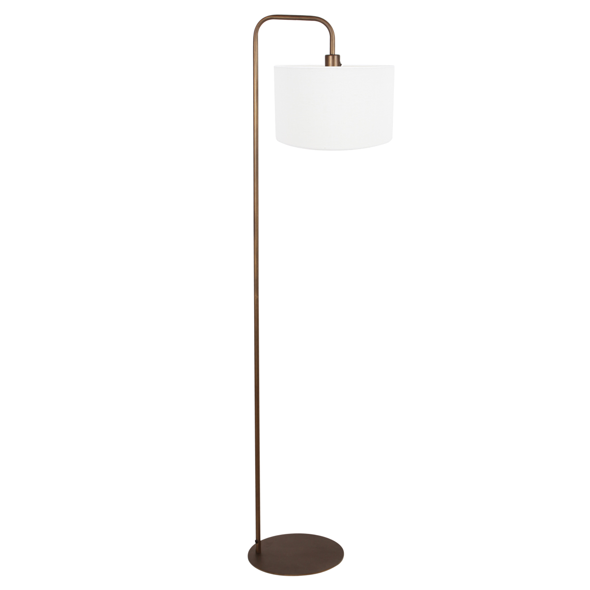 mexlite-lámparadepie-forma-bronce-metaltextil-lámparadeambiente-e27-4786br-1