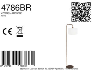 mexlite-lámparadepie-forma-bronce-metaltextil-lámparadeambiente-e27-4786br-8a