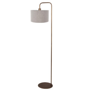 mexlite-lámparadepie-forma-bronce-metaltextil-lámparadeambiente-e27-4787br-1