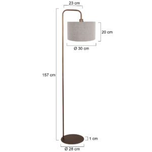 mexlite-lámparadepie-forma-bronce-metaltextil-lámparadeambiente-e27-4787br-7