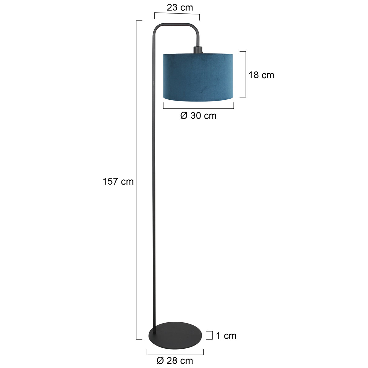 mexlite-lámparadepie-forma-negro-metaltextil-lámparadeambiente-e27-4781zw-7
