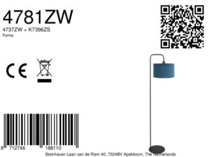 mexlite-lámparadepie-forma-negro-metaltextil-lámparadeambiente-e27-4781zw-8a