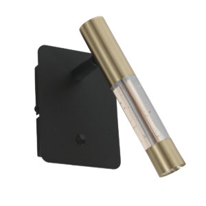steinhauer-apliquedepared-alisio-latónnegro-vidriometal-lámparadecabecera-led-4594me-1