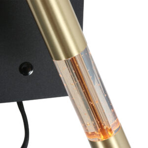 steinhauer-apliquedepared-alisio-latónnegro-vidriometal-lámparadecabecera-led-4594me-11