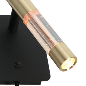 steinhauer-apliquedepared-alisio-latónnegro-vidriometal-lámparadecabecera-led-4594me-5
