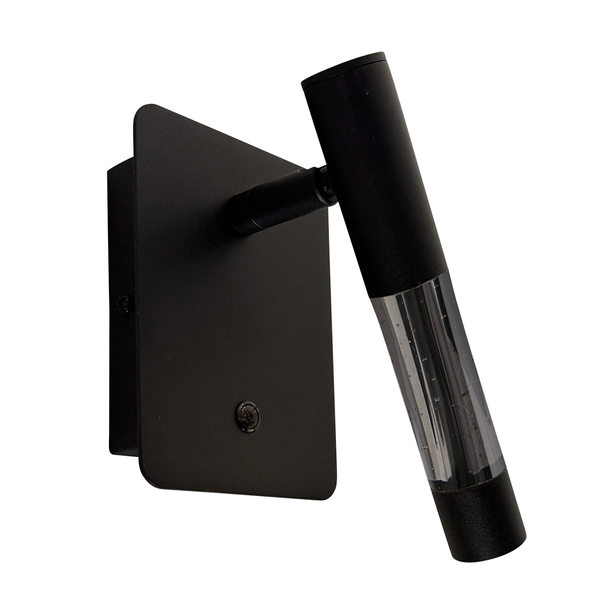 steinhauer-apliquedepared-alisio-negro-vidriometal-lámparadecabecera-led-4594zw-1