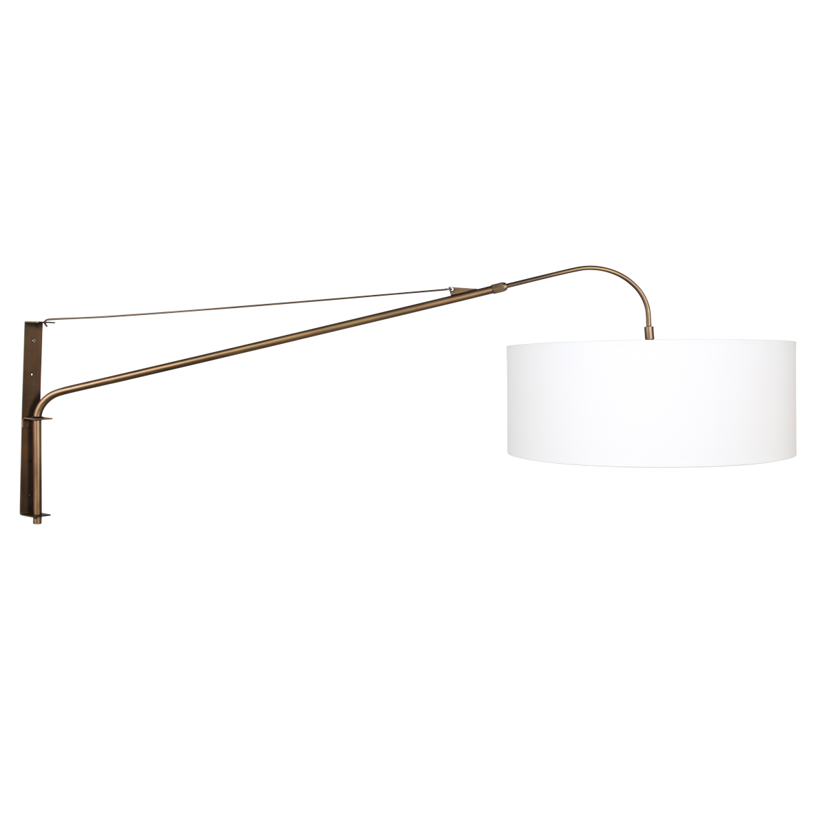 steinhauer-apliquedepared-elegantclassy-bronce-metaltextil-lámparadelectura-e27-4750br-1