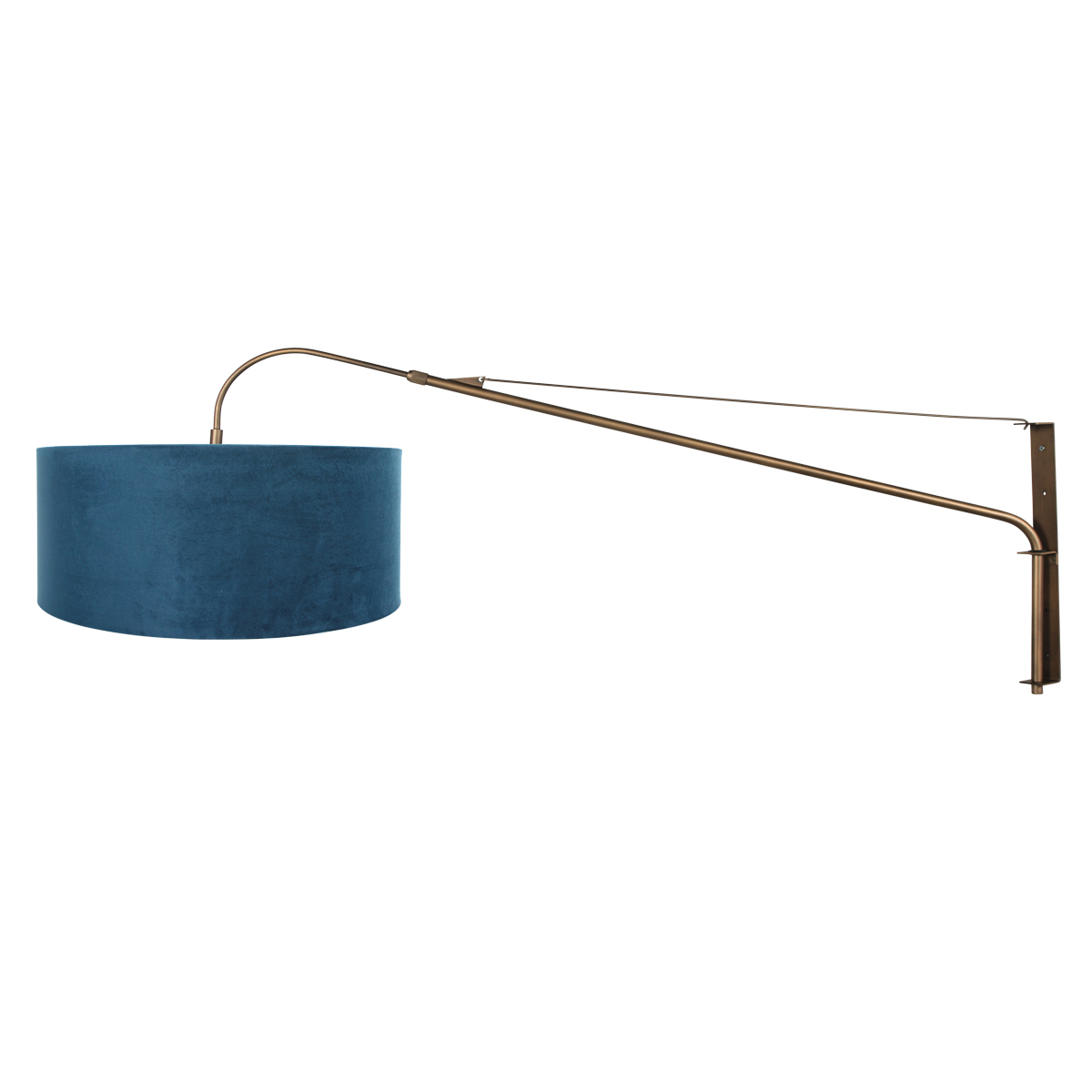 steinhauer-apliquedepared-elegantclassy-bronce-metaltextil-lámparadelectura-e27-4752br-1