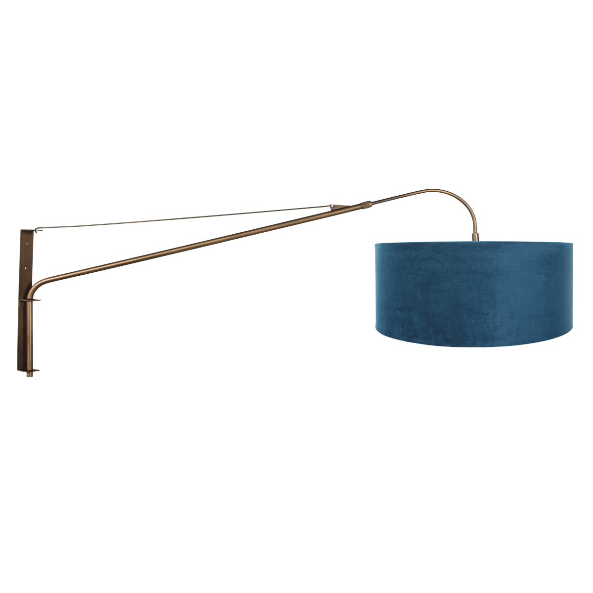 steinhauer-apliquedepared-elegantclassy-bronce-metaltextil-lámparadelectura-e27-4752br-1