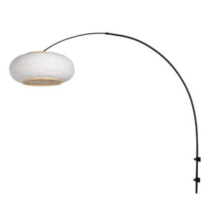 steinhauer-apliquedepared-silvaalba-negro-maderalinometal-lámparadearco-e27-4619zw-1