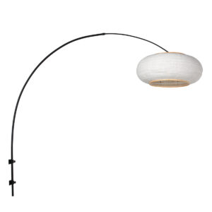 steinhauer-apliquedepared-silvaalba-negro-maderalinometal-lámparadearco-e27-4619zw-1