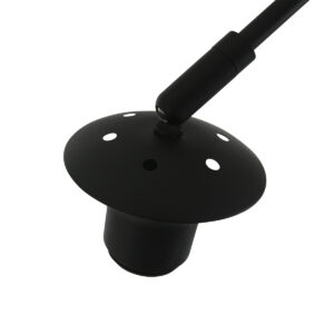 steinhauer-apliquedepared-silvaalba-negro-maderalinometal-lámparadearco-e27-4619zw-4