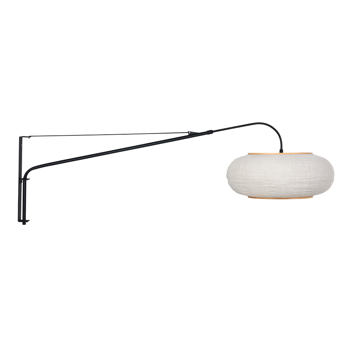 steinhauer-apliquedepared-silvaalba-negro-maderalinometal-lámparadelectura-e27-4626zw-1