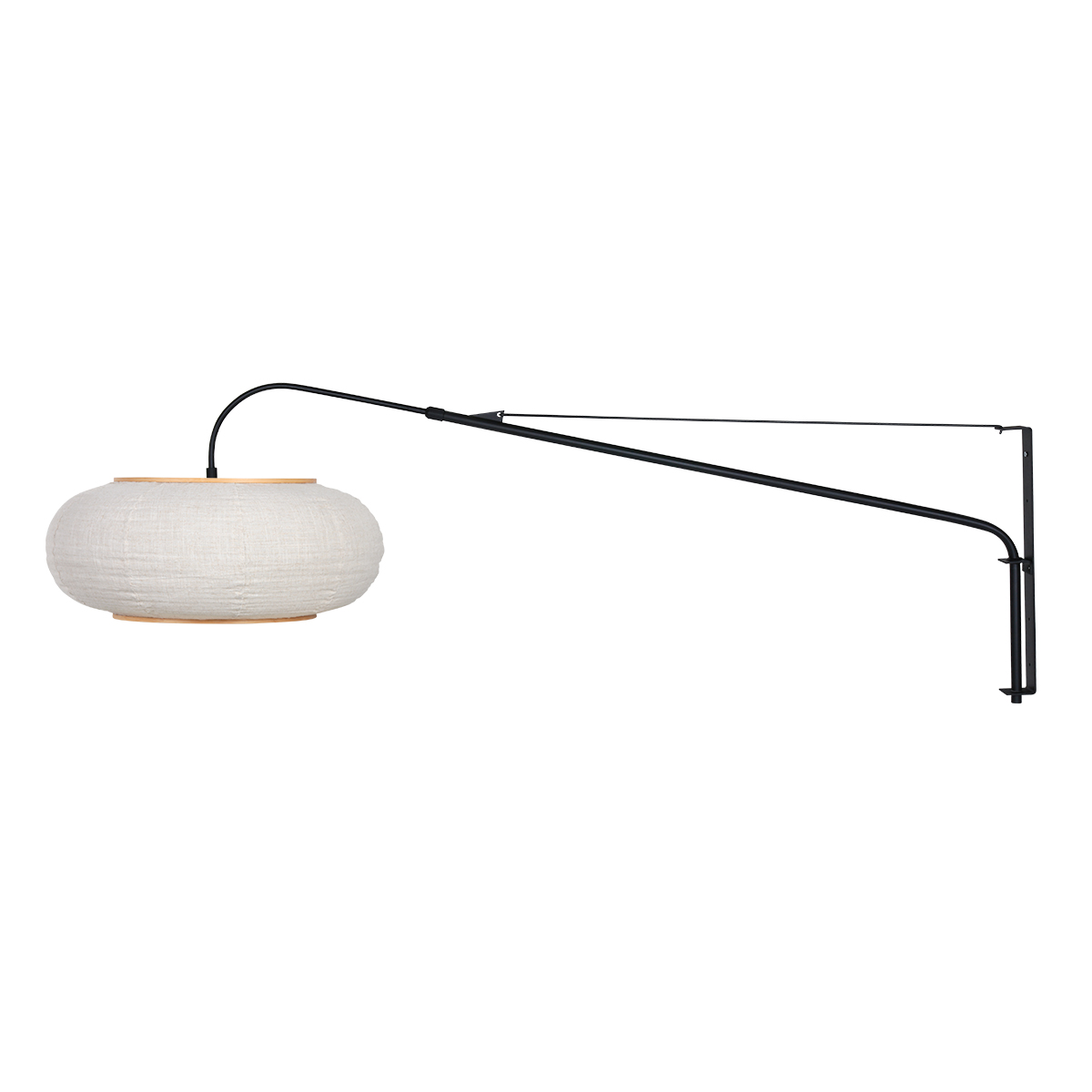steinhauer-apliquedepared-silvaalba-negro-maderalinometal-lámparadelectura-e27-4626zw-2