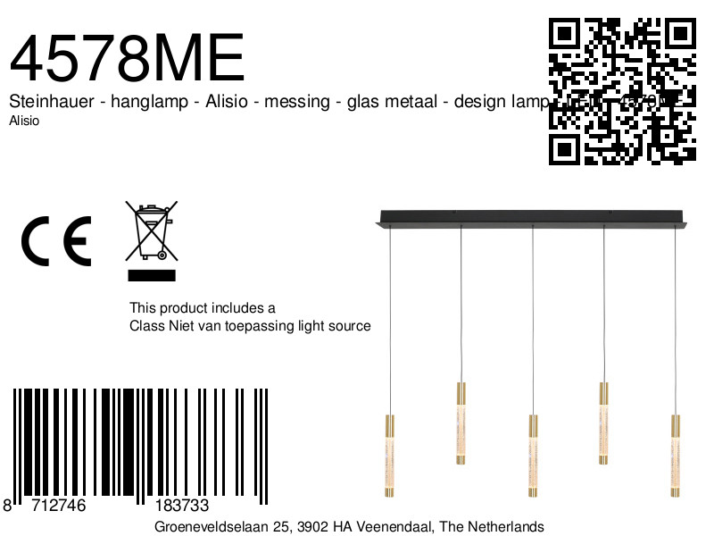 steinhauer-lámparacolgante-alisio-latón-vidriometal-lámparadediseño-led-4578me-8a