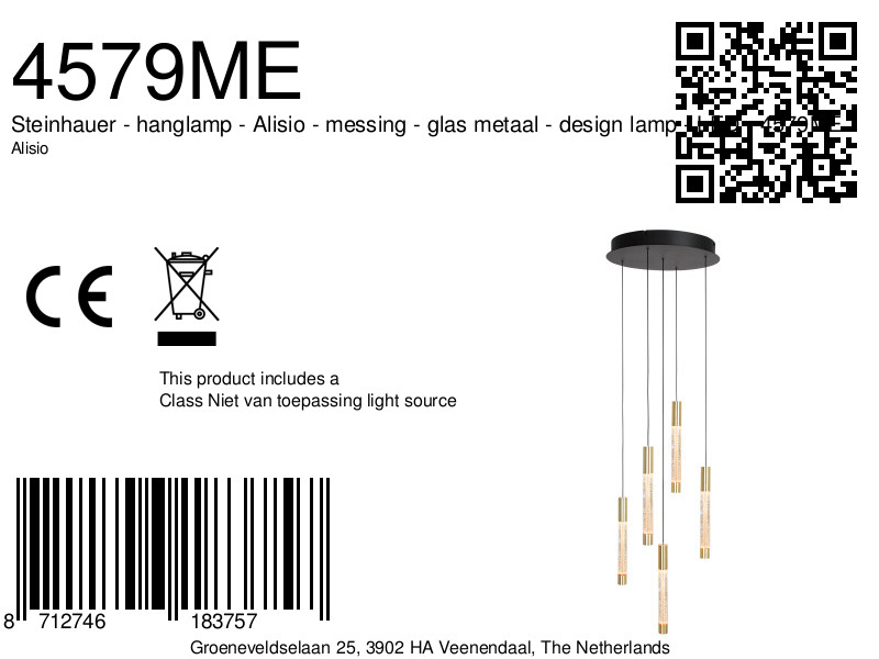 steinhauer-lámparacolgante-alisio-latón-vidriometal-lámparadediseño-led-4579me-8a
