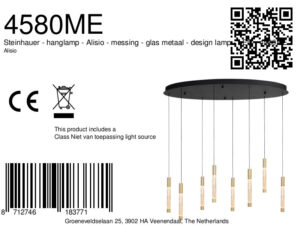 steinhauer-lámparacolgante-alisio-latón-vidriometal-lámparadediseño-led-4580me-8a