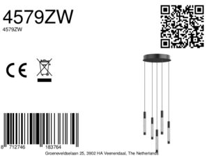 steinhauer-lámparacolgante-alisio-negro-vidriometal-lámparadediseño-led-4579zw-8a
