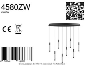 steinhauer-lámparacolgante-alisio-negro-vidriometal-lámparadediseño-led-4580zw-8a