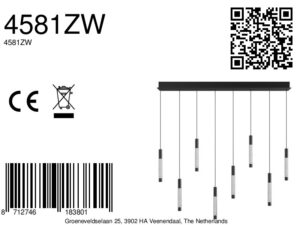 steinhauer-lámparacolgante-alisio-negro-vidriometal-lámparadediseño-led-4581zw-8a