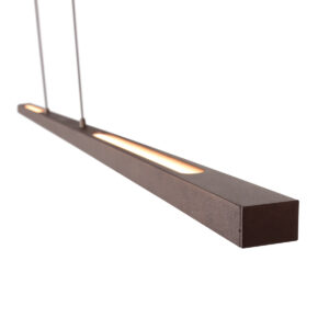 steinhauer-lámparacolgante-bande-marrón-metal-lámparadediseño-led-3994ca-4