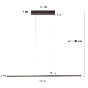 steinhauer-lámparacolgante-bande-marrón-metal-lámparadediseño-led-3995ca-7