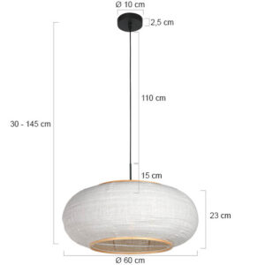 steinhauer-lámparacolgante-elegantclassy-blanco-textil-e27-4640zw-7