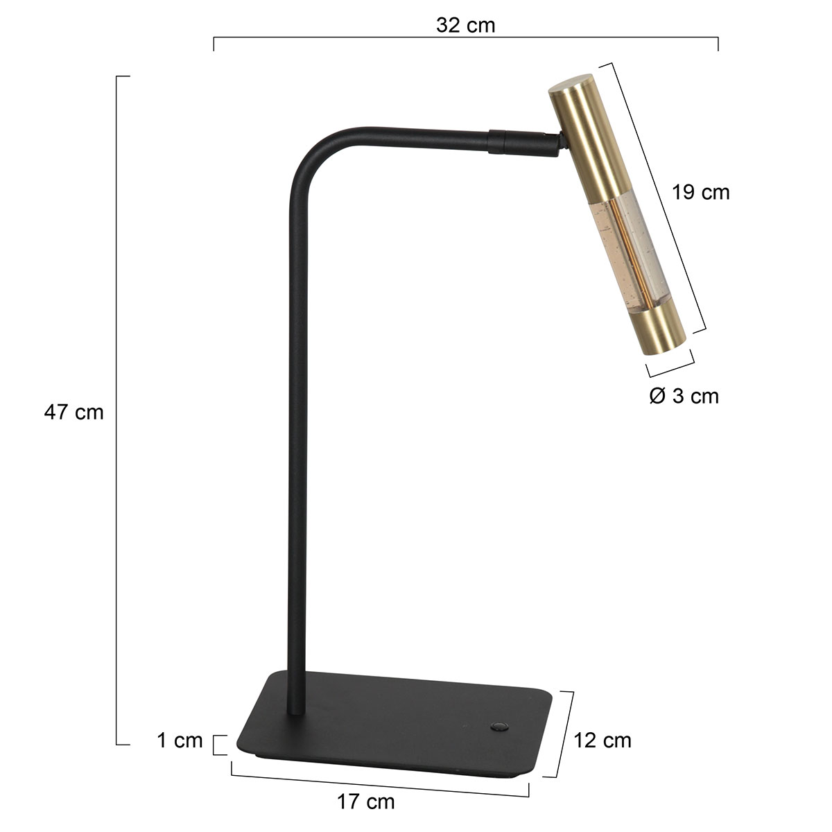 steinhauer-lámparademesa-belluno-latónnegro-vidriometal-lámparadeescritorio-led-4593me-7