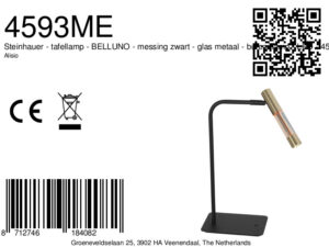 steinhauer-lámparademesa-belluno-latónnegro-vidriometal-lámparadeescritorio-led-4593me-8a