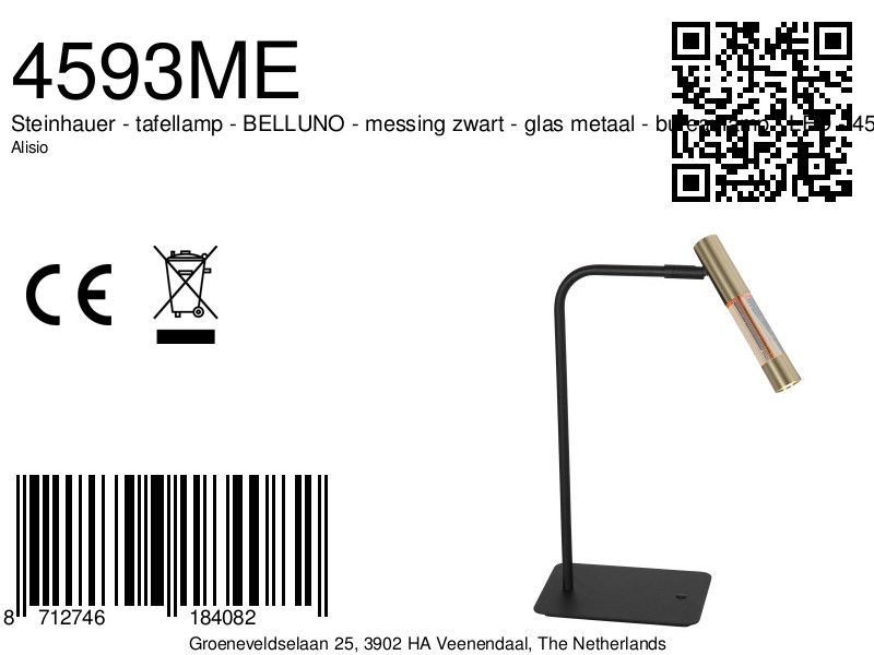 steinhauer-lámparademesa-belluno-latónnegro-vidriometal-lámparadeescritorio-led-4593me-8a