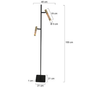 steinhauer-lámparadepie-alisio-latónnegro-vidriometal-lámparadediseño-led-4597me-7