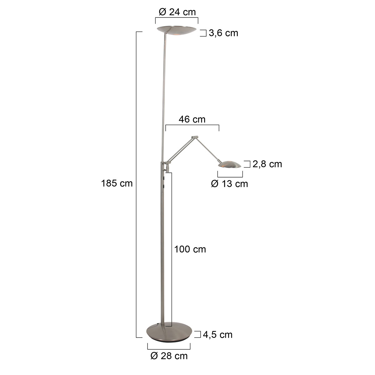 steinhauer-lámparadepie-daphne2-acero-metal-lámparadediseño-led-4602st-7