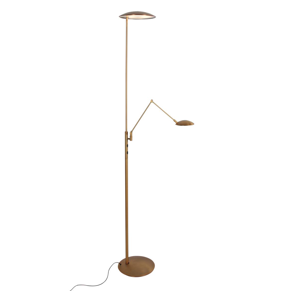 steinhauer-lámparadepie-daphne2-bronce-metal-lámparadediseño-led-4602br-13