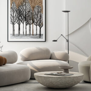 steinhauer-lámparadepie-daphne2-negro-metal-lámparadediseño-led-4602zw-2