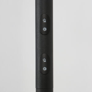 steinhauer-lámparadepie-daphne2-negro-metal-lámparadediseño-led-4602zw-5