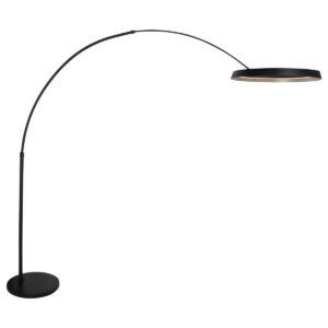 steinhauer-lámparadepie-ringlux-negro-metal-lámparadearco-led-4742zw-11