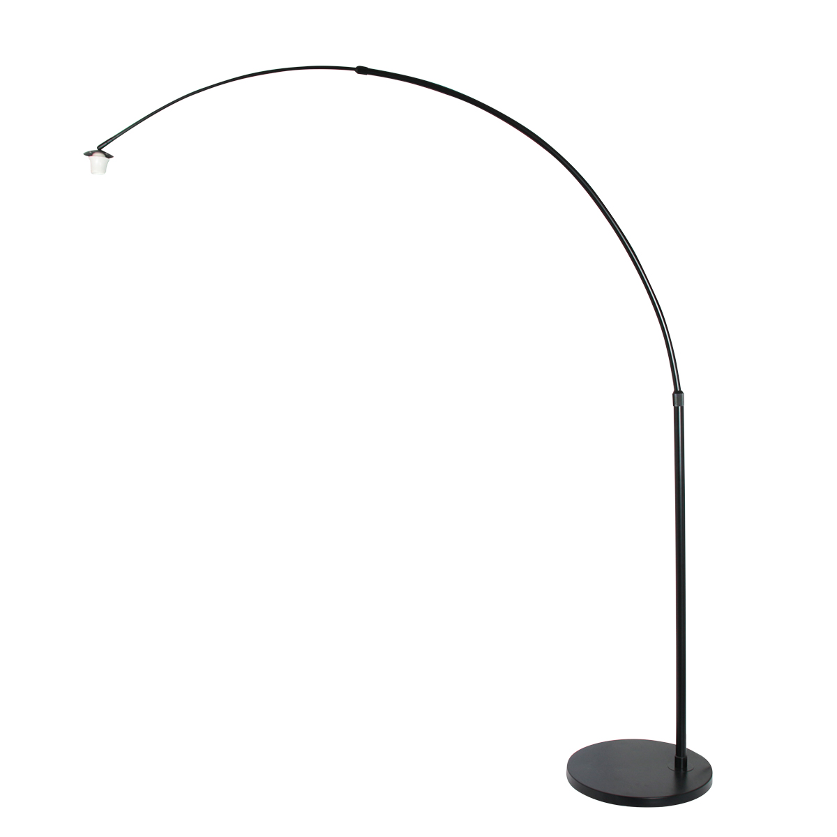 steinhauer-lámparadepie-silva-naturalnegro-bambúmetal-lámparadearco-e27-4562zw-10