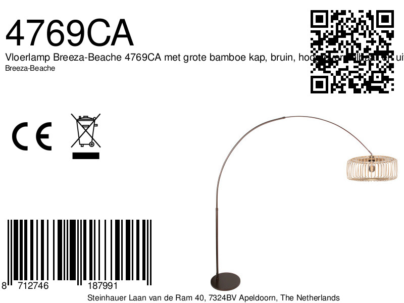 steinhauer-lámparadepie-sparkledlight-marrón-bambúmetal-ø50cm-e27-4769ca-8a