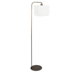 steinhauer-lámparadepie-stang-bronce-metaltextil-lámparadeambiente-e27-4802br-1
