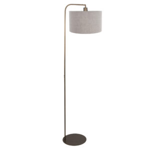 steinhauer-lámparadepie-stang-bronce-metaltextil-lámparadeambiente-e27-4803br-1