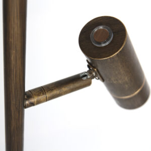 steinhauer-lámparadepie-stang-bronce-metaltextil-ø40cm-led_e27-4841br-5