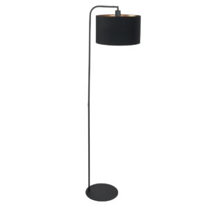 steinhauer-lámparadepie-stang-negro-linometal-ø28cm-e27-4791zw-1