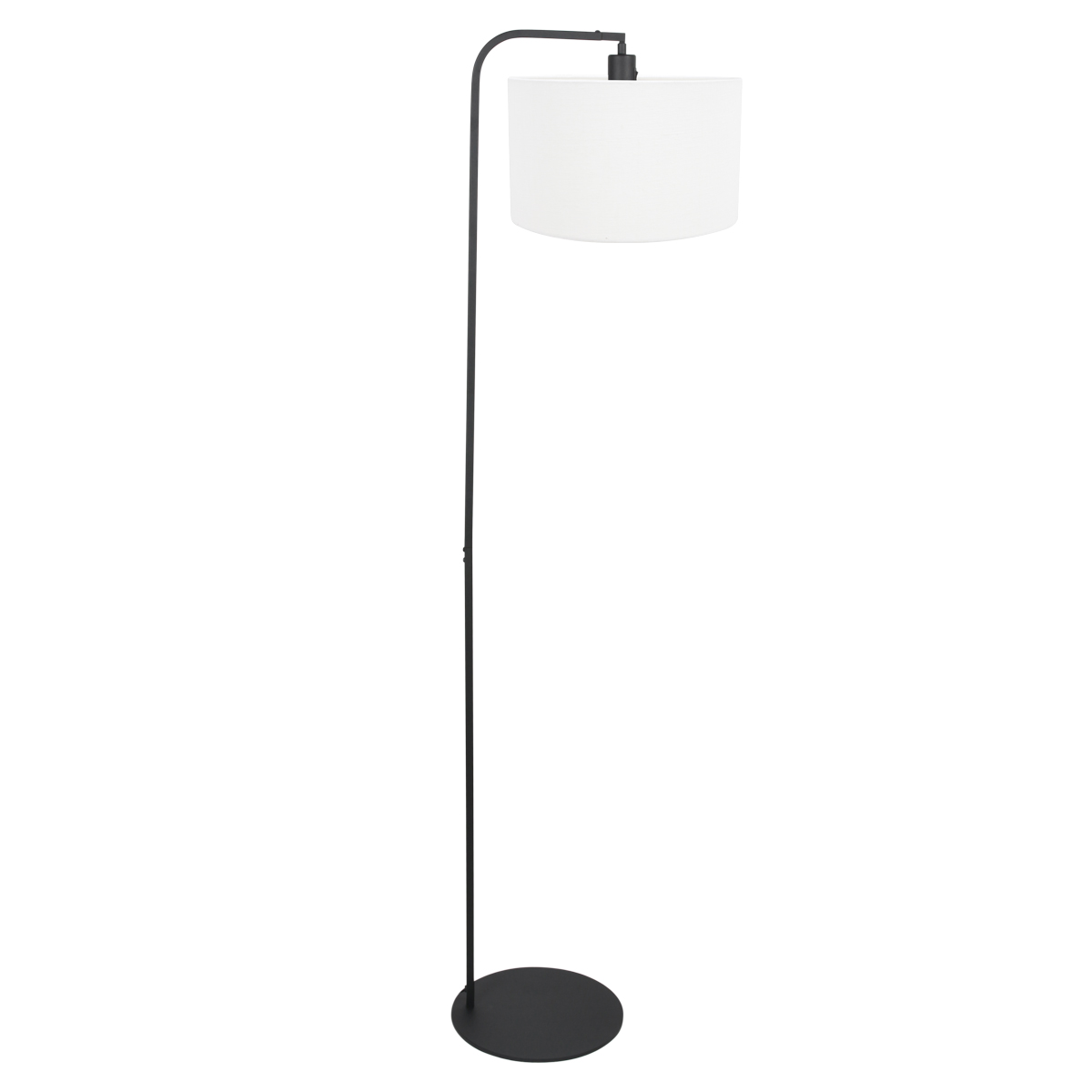 steinhauer-lámparadepie-stang-negro-linometal-ø28cm-e27-4794zw-1