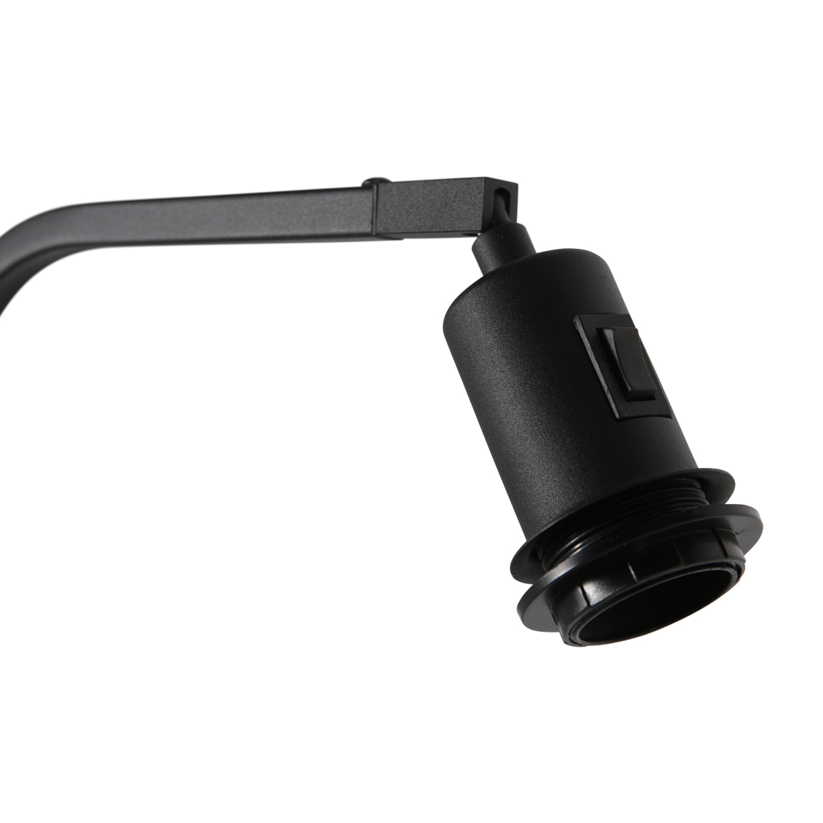 steinhauer-lámparadepie-stang-negro-linometal-ø28cm-e27-4794zw-4