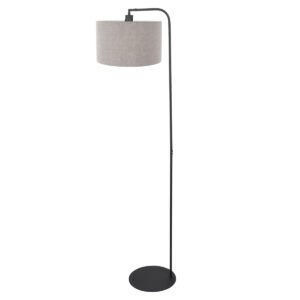 steinhauer-lámparadepie-stang-negro-linometal-ø28cm-e27-4795zw-1