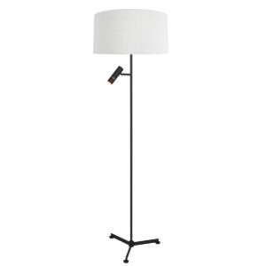 steinhauer-lámparadepie-stang-negro-metaltextil-ø40cm-led_e27-4836zw-1