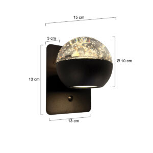 steinhauerexclusive-apliquedepared-belluno-negro-vidriometal-lámparadecabecera-led-4588zw-7